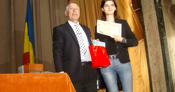 Ionel Marin, preşedintele Asociaţiei Culturale Bogdania şi câştigătoarea concursului