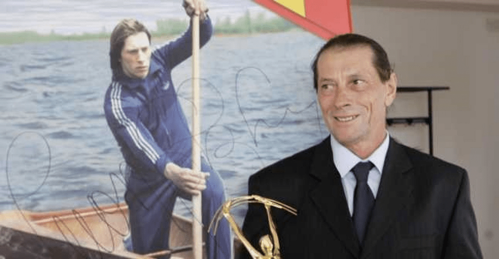 Macheta Memorialului Ivan Patzaichin, prezentată la 50 de ani de la celebra calificare cu pagaia ruptă VIDEO