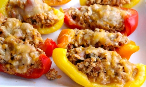 Skinny Bell Pepper Nacho Boats Recipe 750x500 jpeg