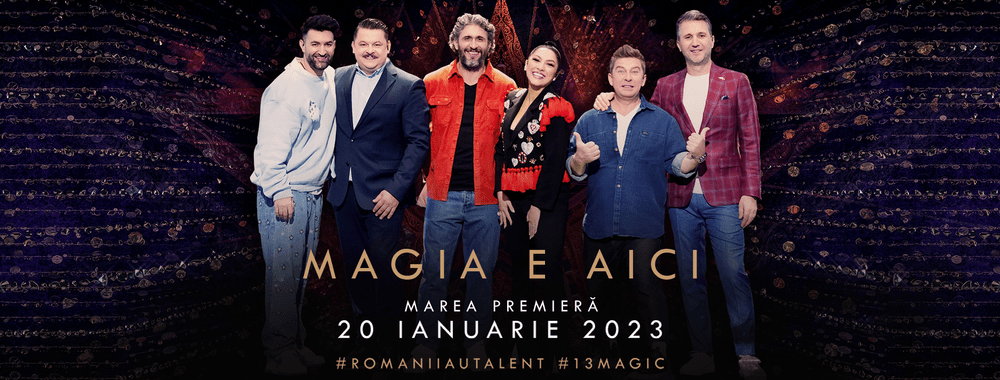 „Românii au talent“ revine în 2023. Când începe sezonul 13