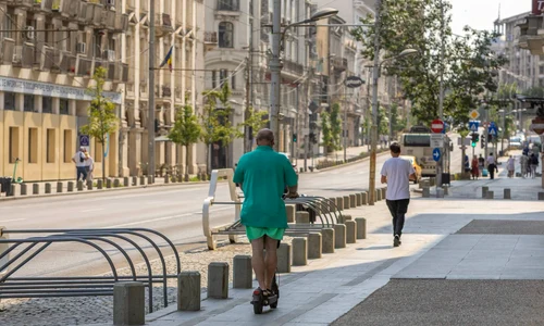 Trotinetele electrice, vizate de un nou regulament. FOTO: Facebook / Primăria Municipiului București