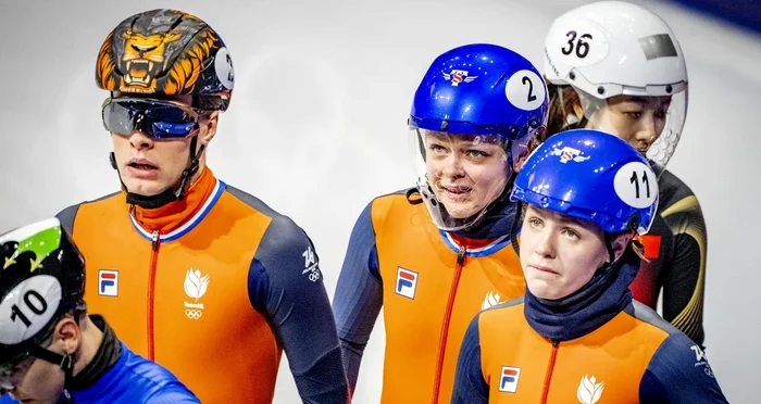 Olandezii, dezamăgiți de ratarea calificării în finala A. Foto Profimedia