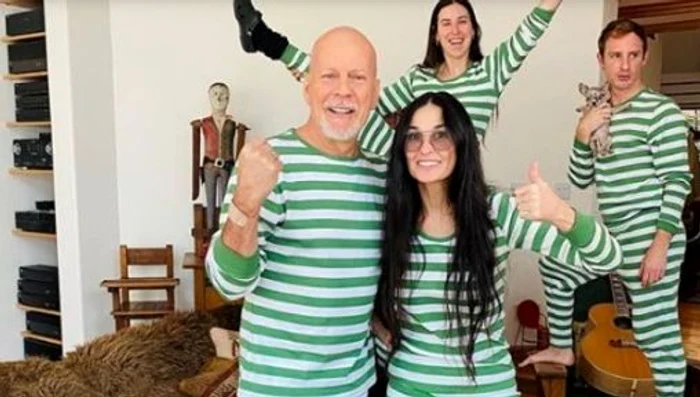 Demi și Bruce, pe vremea când erau căsătorițiFoto: Instagram