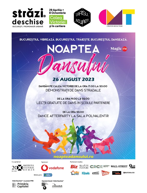 Noaptea Dansului in Bucuresti, pe 26 august, Calea Victoriei jpg