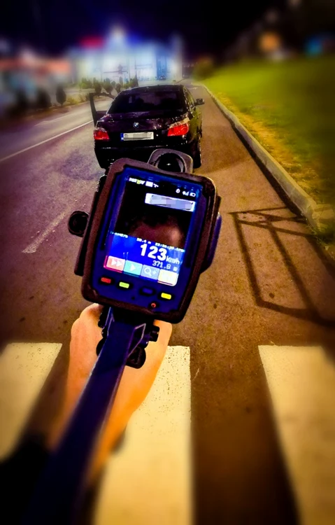 Motiv incredibil pentru care un şofer a depăşit viteza legală FOTO Facebook Atenţie Poliţia Braşov