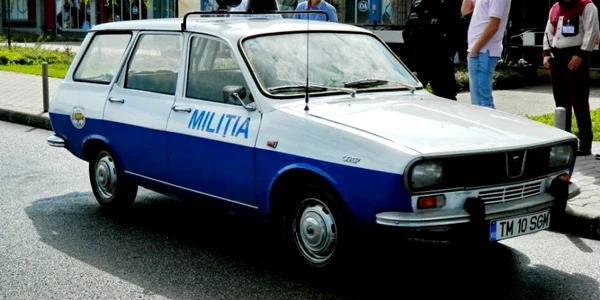 Maşina de miliţie care a speriat Vestul FOTO