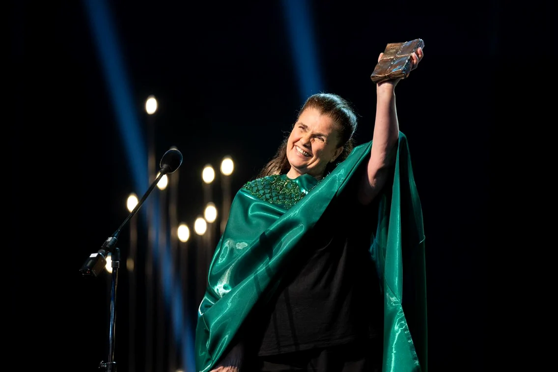 Felicia Filip, premiată la gala Uniter. FOTO: Andrei Gîndac, Uniter