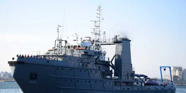 Nava maritimă hidrografică (NMH) „Alexandru Cătuneanu”  FOTO Forţele Navale