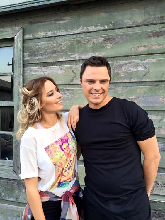 Laura, alături de celebrul Dj internaţional Markus Schulz