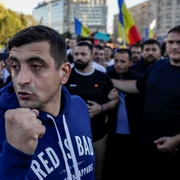 George Simion protest AUR Piața Victoriei FOTO Inquam Photos Octav Ganea (1) jpg