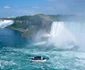 Cascada Niagara de pe partea canadiană a graniţei - Cascada Potcoavei - în fundal se văd şi cascadele americane Foto dailymail co uk