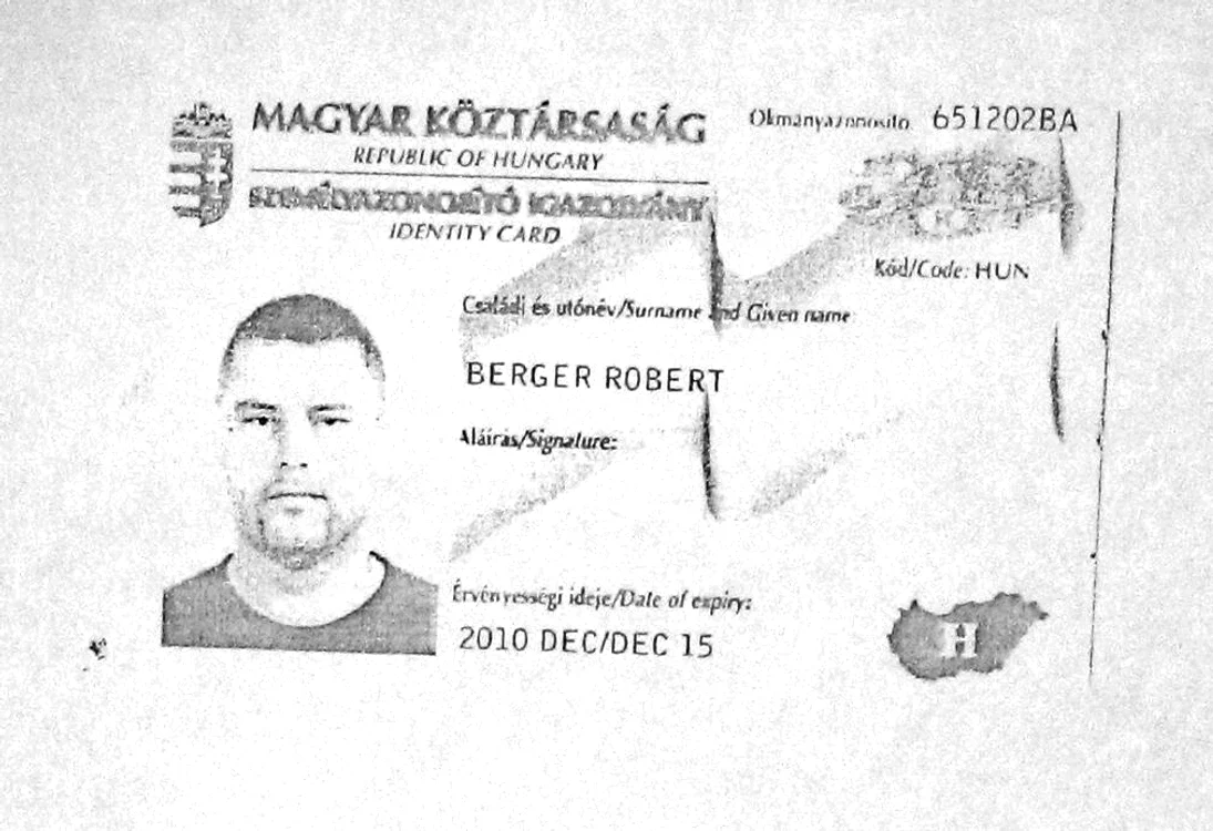 Act de identitate fals folosit de escroc în Ungaria