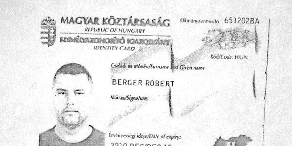 Act de identitate fals folosit de escroc în Ungaria