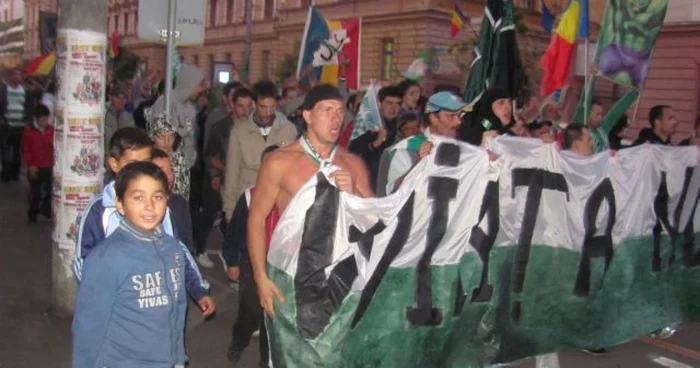 Protest suporteri Vointa Sibiu