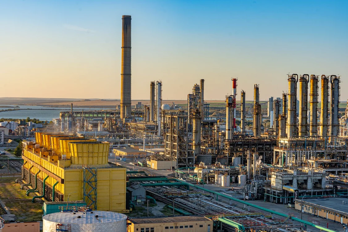Rafinăria Petromidia. FOTO: Rompetrol