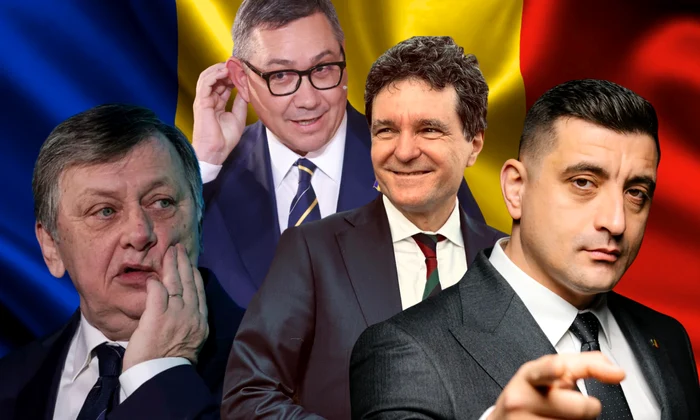 colaj george simion, crin antonescu, victor ponta, nicusor dan 3  foto FB jpg