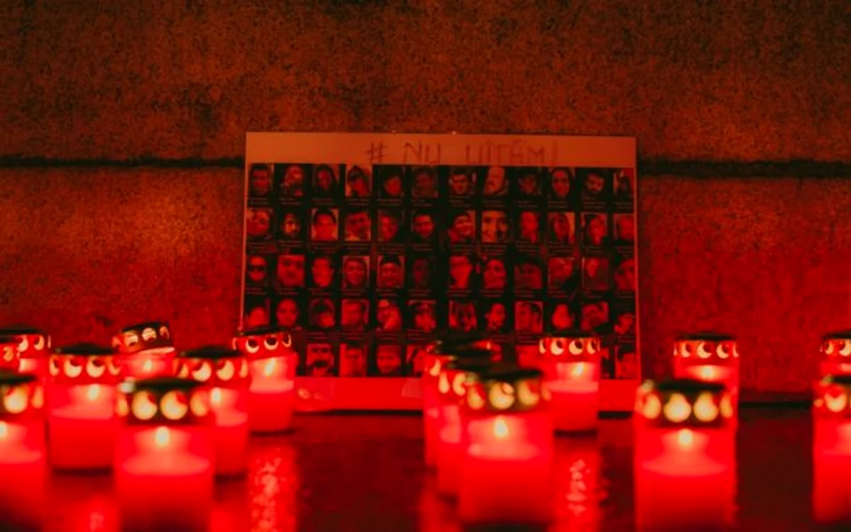 Piaţa Unirii din Iaşi, vineri, 30 octombrie     FOTO Andrei Luca