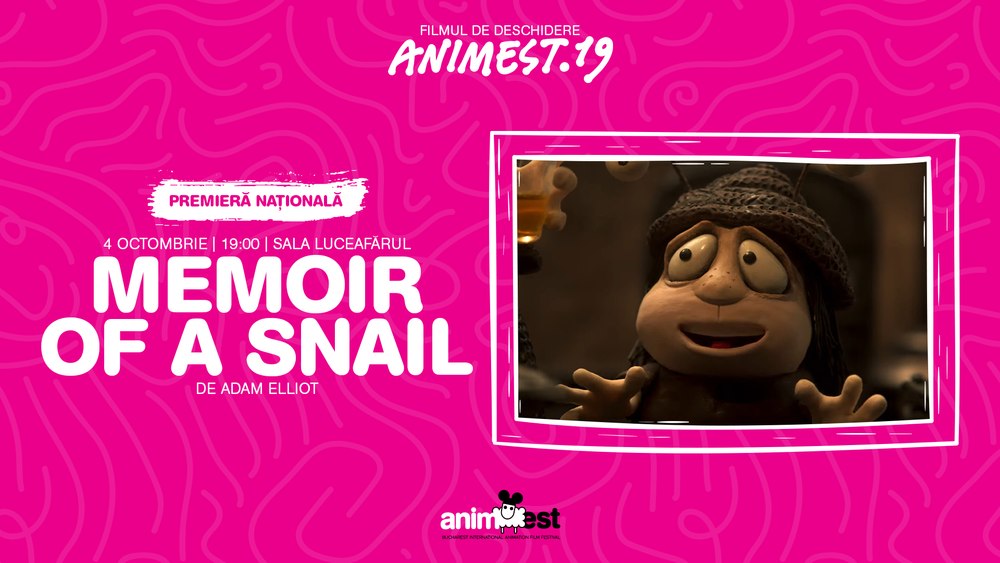 „Memoir of a Snail“, cel mai nou film al regizorului Adam Elliot, laureat cu Oscar, deschide Animest.19