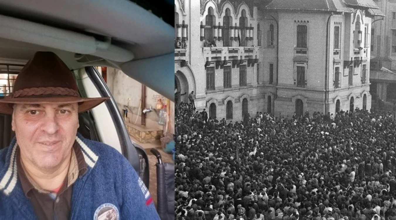 Costinel Mirea şi imagini de la Revoluţie