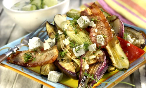 Grilled Vegetables with Feta Cheese jpeg