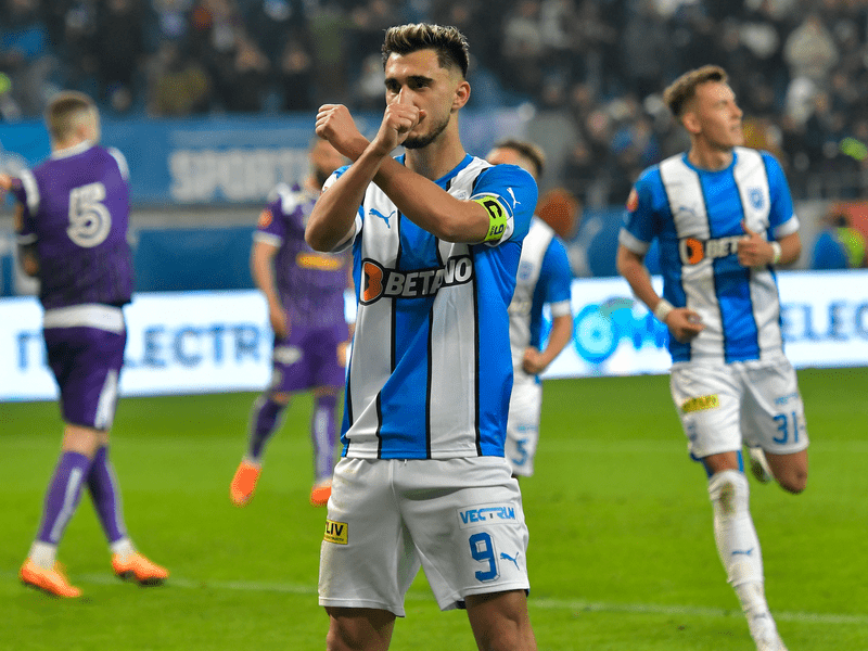 Universitatea Craiova a câştigat cu emoţii meciul cu FC Argeş, din Superligă