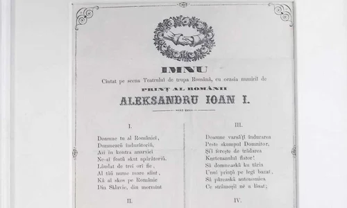 „Imnul Unirii”, expus Muzeul Olteniei cu ocazia sărbătoririi Zilei Unirii Principatelor Române