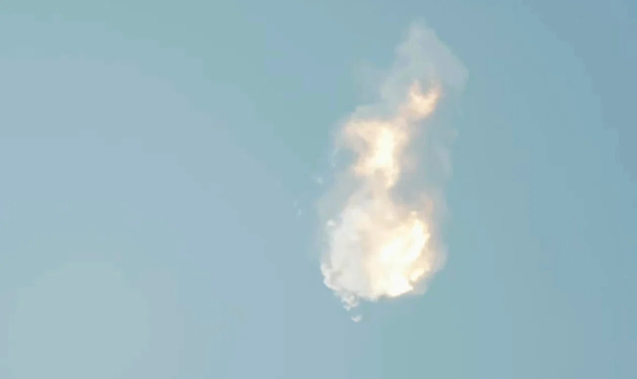 Nava Spacex a Starship a explodat (Foto: captură video)
