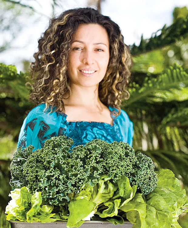 Ligia Pop, raw food chef