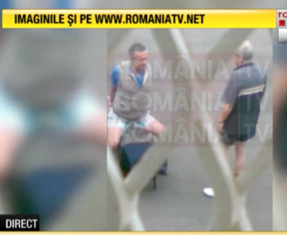 Becali la inchisoare (capturi RTV)