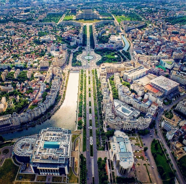 bucuresti vazut de sus