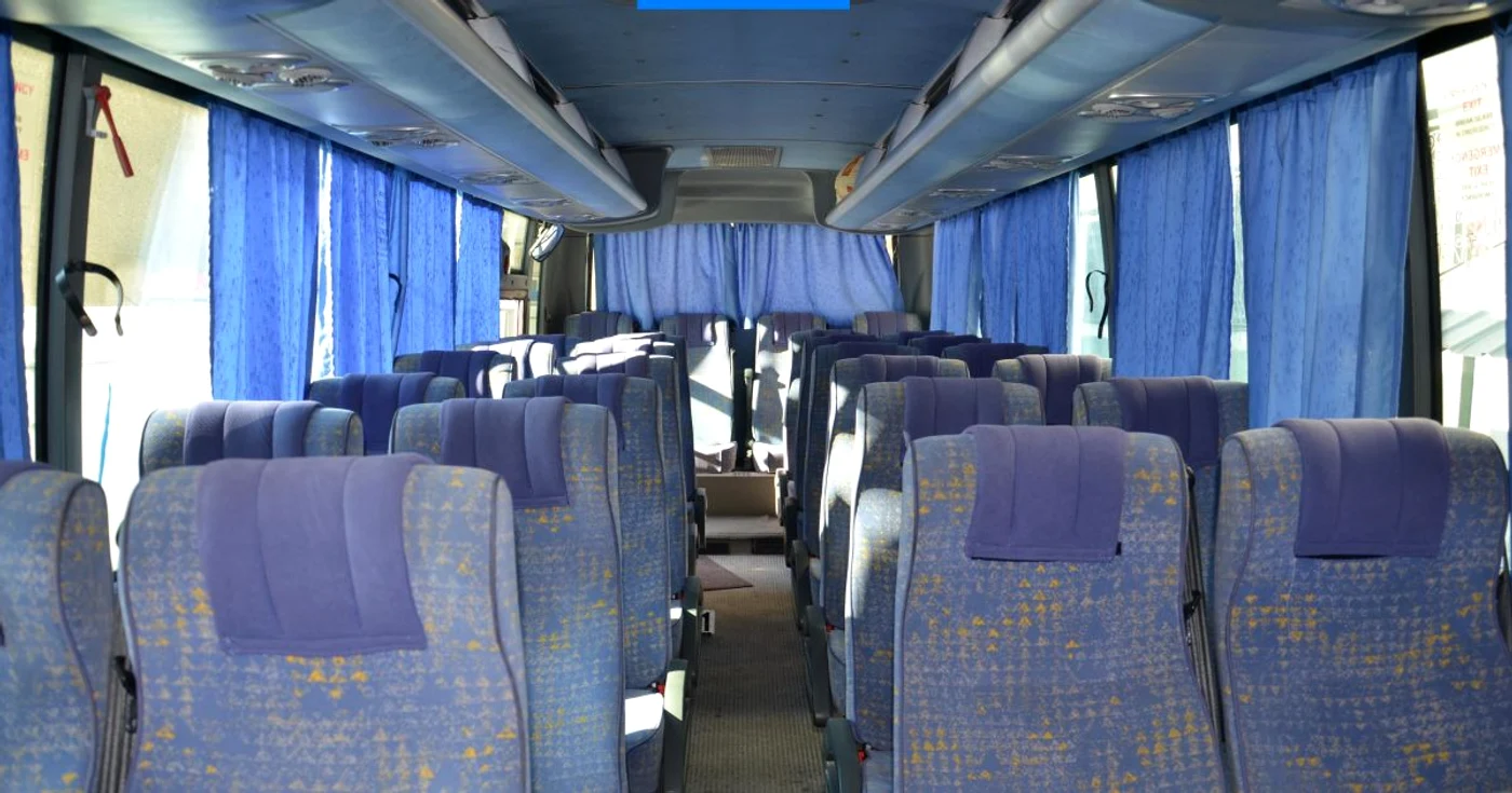 Bărbatul care a tras cu pistolul în interiorul autocarului se afla pe scaunul însemnat cu cifra 1