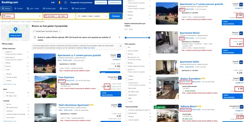 Ofertele de pe Booking pe Valea Lotrului și în apropiere pentru minivacanța de 1 Decembrie Colaj