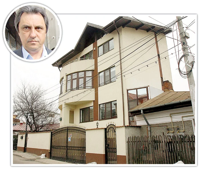 Aceasta este vila sindicalistului Marius Petcu din București