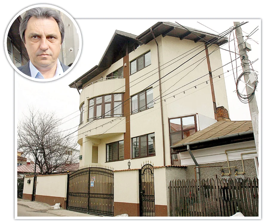 Aceasta este vila sindicalistului Marius Petcu din București