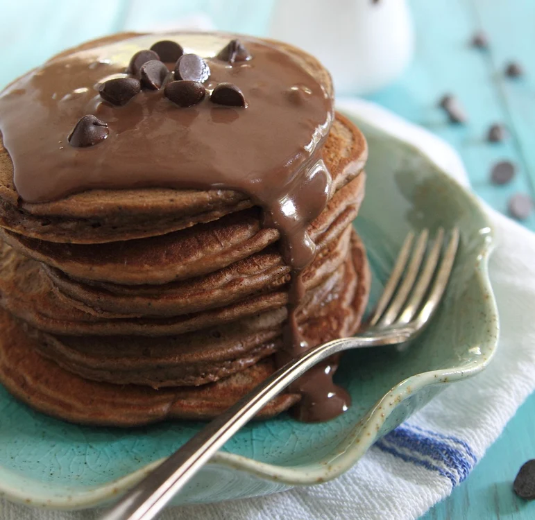 Chocolate pancakes 1 jpeg
