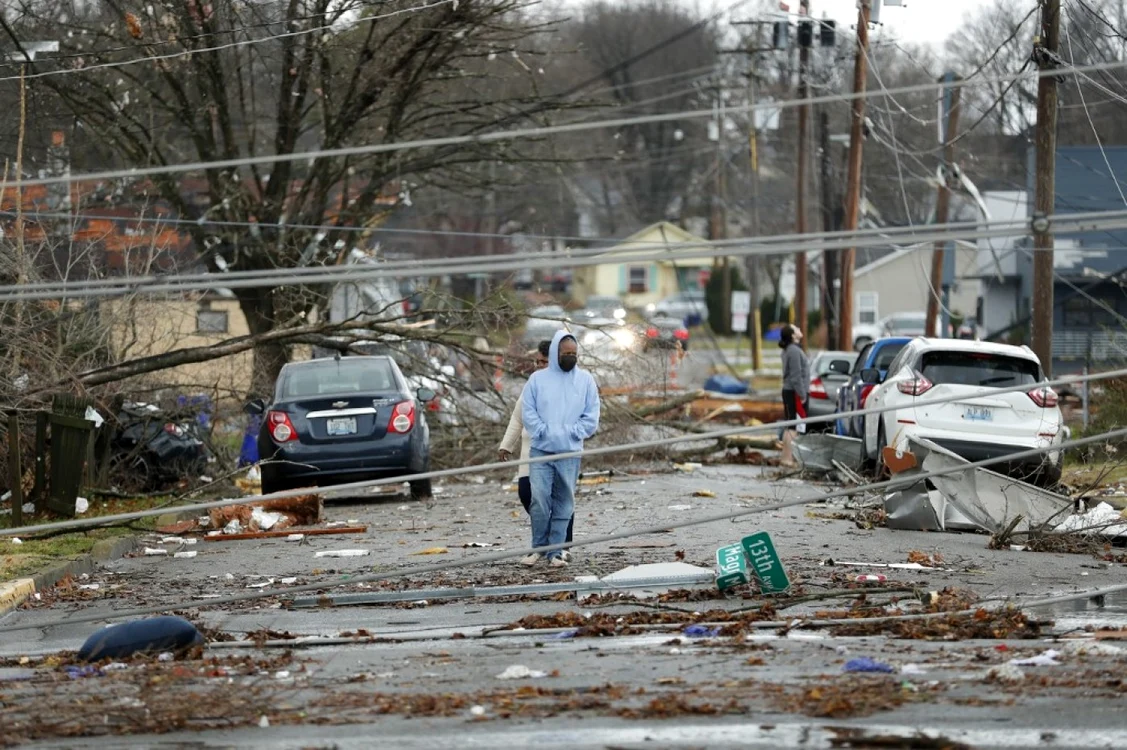 Tornadă în Kentucky, FOTO: AFP