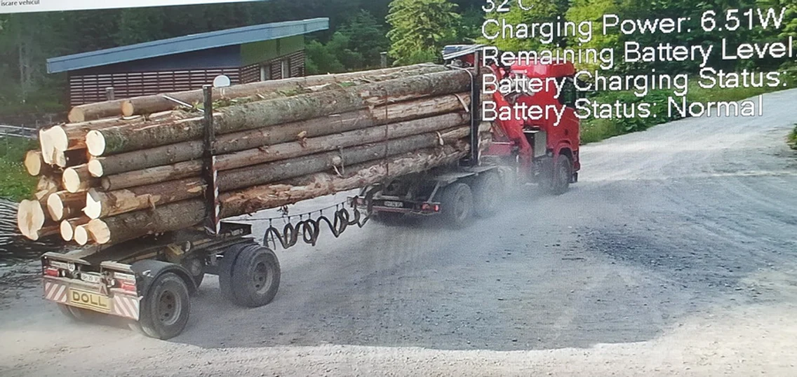 Camera video este, deja, funcţională. Foto: Direcţia Silvică Bihor