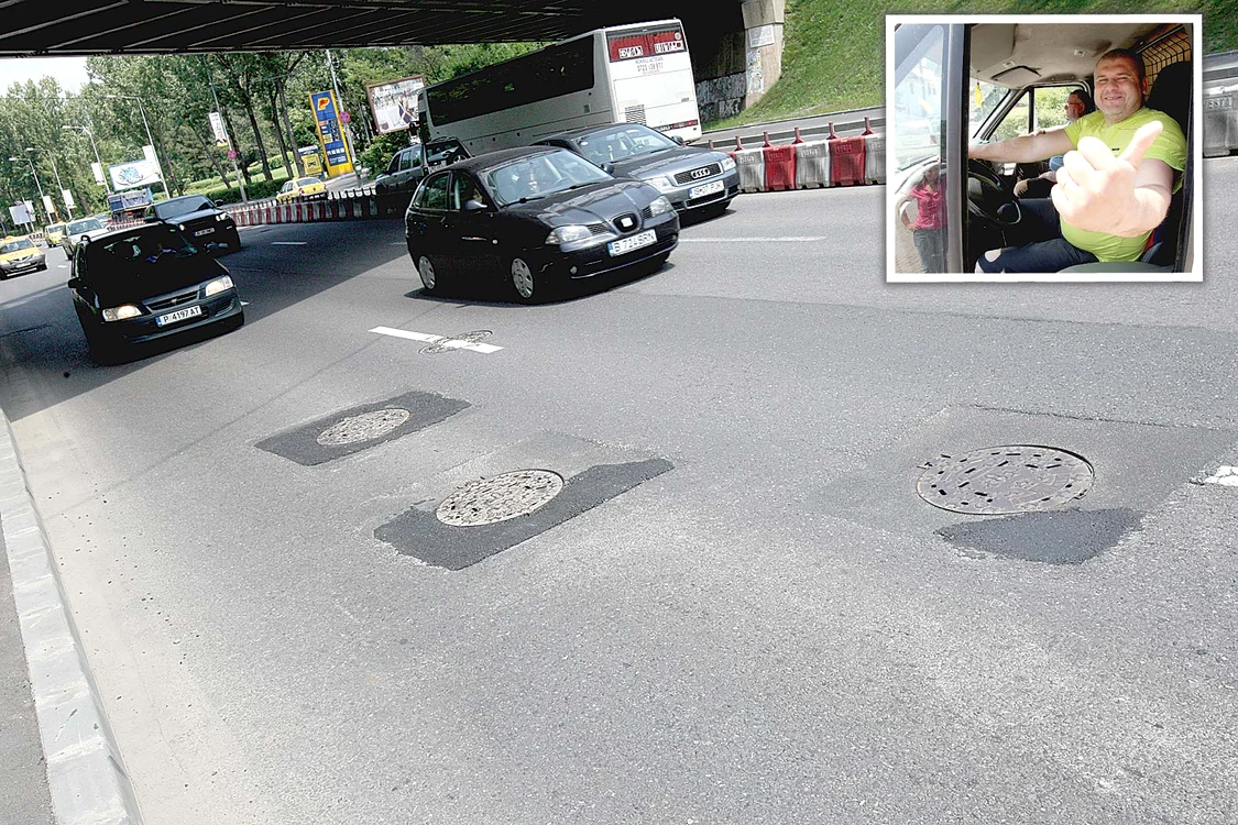 Cătălin Nistor a răsuflat uşurat. Craterele au fost asfaltate