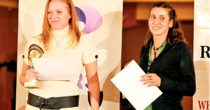 Cristina Ciocan (stânga) alături de Ildiko Vass