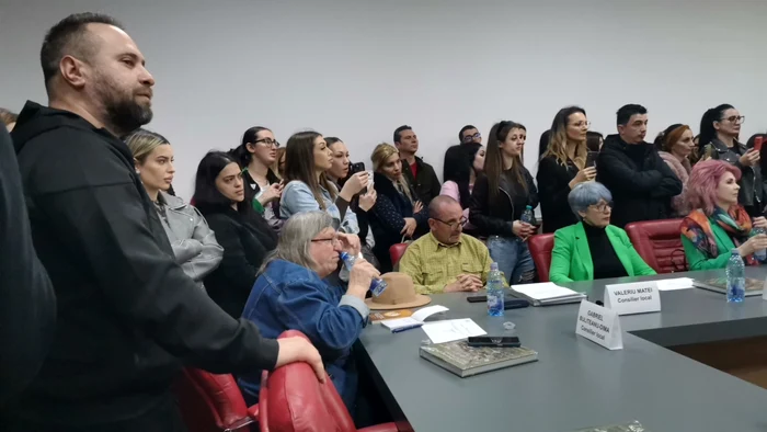 Protestatarii au răbufit la final FOTO: Alina Mitran