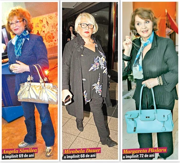 Cele trei dive au chefuit alături de rude şi prieteni