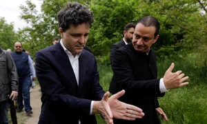 Daniel Băluță și Nicușor Dan. FOTO Inquam Photos / George Călin