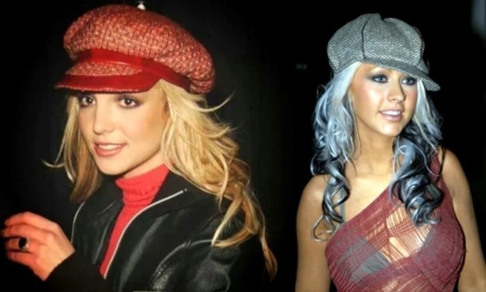 Britney Spears și Christina Aguilera au purtat acest accesoriu / foto: Pinterest