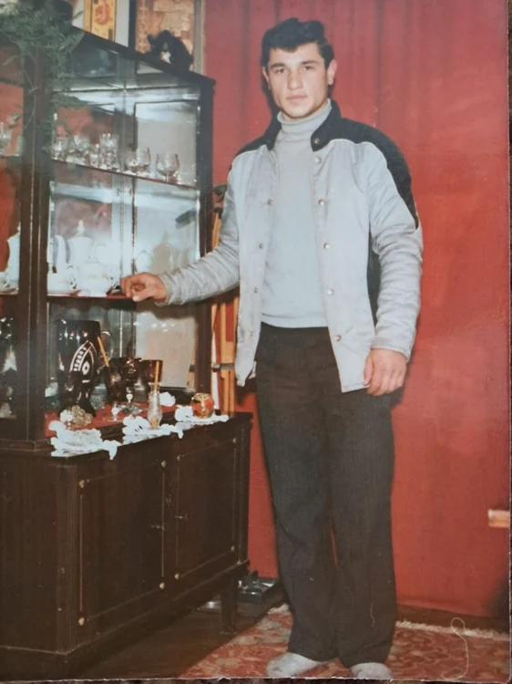 Ghita Mafteian cu 5 luni inainte de fugă Arhiva personala