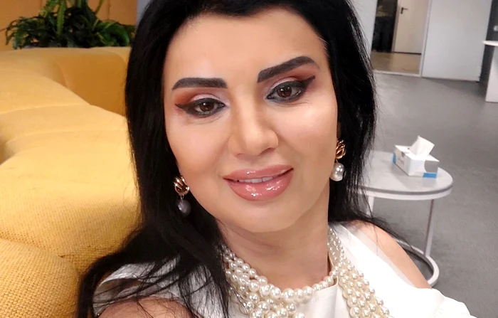 Adriana Bahmuțeanu, la medic, după ce a protestat în fața Tribunalului București / foto: arhivă