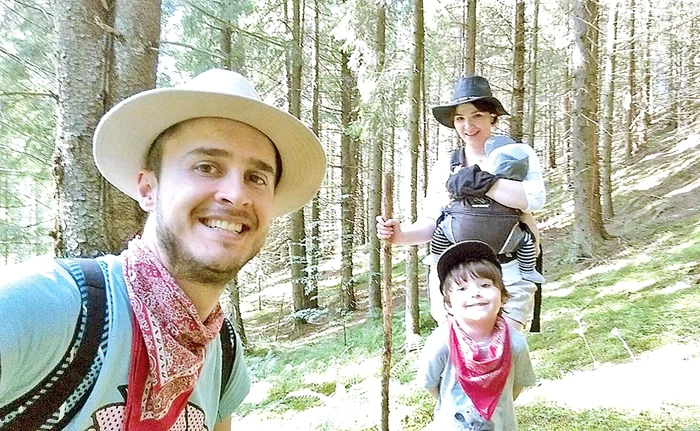 Fostul solist al trupei Animal X a petrecut concediul în mijlocul naturii