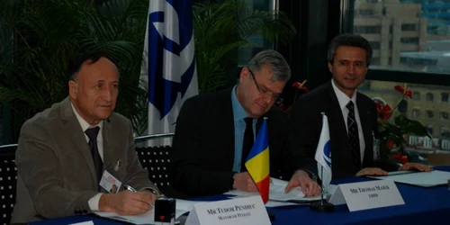 Contractul cu BERD a fost semnat pe 14 februarie