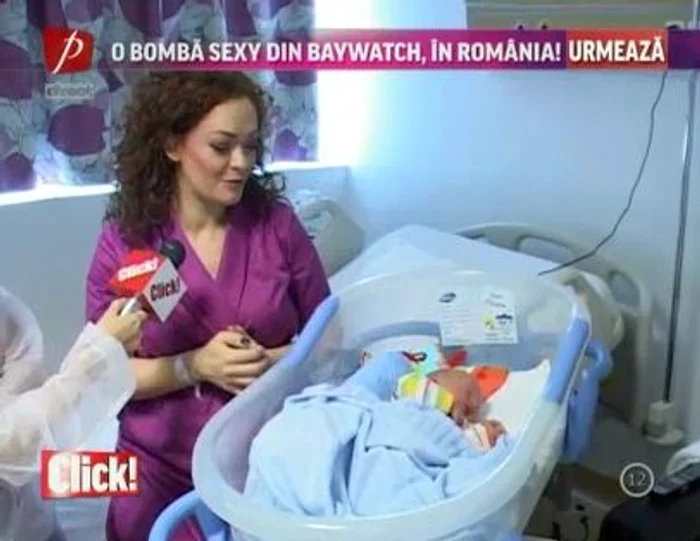 Copilul a venit pe lume prin cezariană