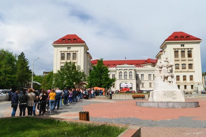 FOTO: UMF Iaşi, maraton de vaccinare / Arhivă