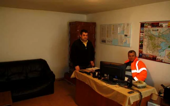 De aici se coordonează deszăpezirea pe sectorul estic al judeţului